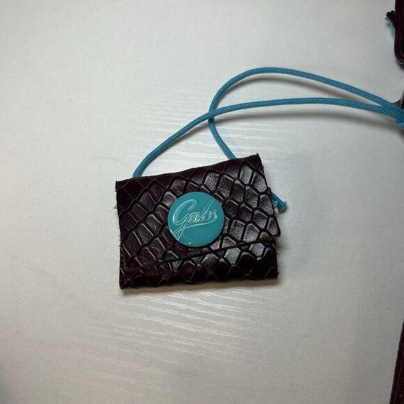 Gabs Bag Beyonce M Crossbody Bag Red Maroon Leather Purse - Picture 3 of 11